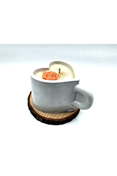 Fresh Candles Scented Candle – Coffee Cup Heart