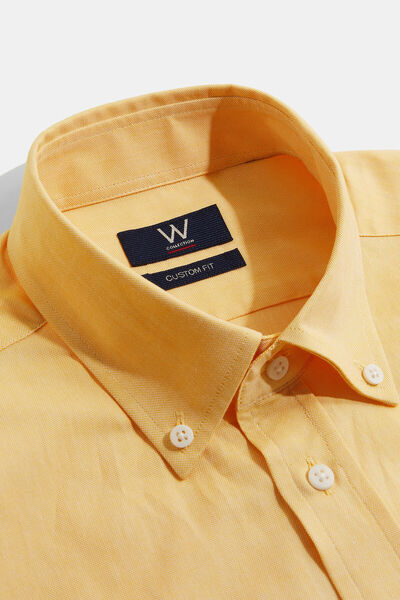 W Collection Yellow Long Sleeve Shirt