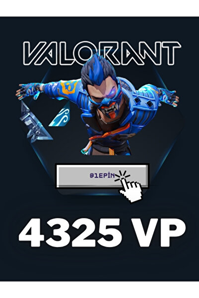 1epin Valorant 4325 VP Point