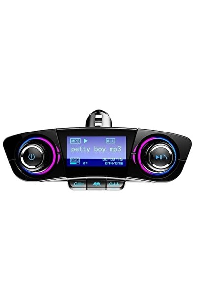 Import China Multifunctional Car Kit - Hands-Free Bluetooth FM Transmitter MP3 Dual USB TF Card