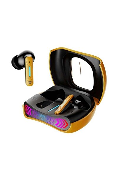 transformers Wireless Headphones TF-T97 Bluetooth Earbuds, RGB Ambient Light, Dual Mode - Bumblebee