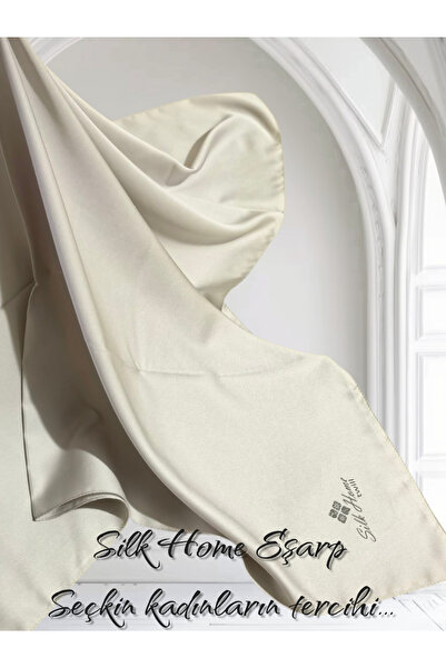 Silk Home S19-SİLK HOME TWILL EŞARP BEJ