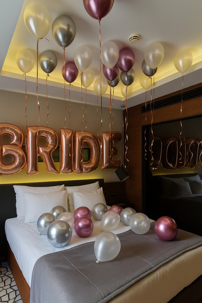 Bekarlığa Veda Bride Balon Süsleme Seti – Rose Gold Folyo & Helyum Balon Paket