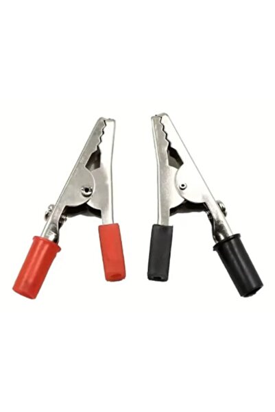 OMC Battery alligator clip set 5 cm,