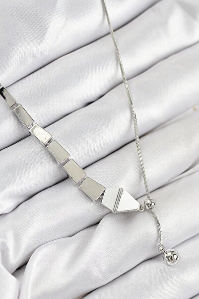 N!da Jewelry الفولاذ مصعد الأفعى قلادة