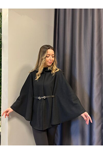 QBZ BELTED BOWL PONCHO