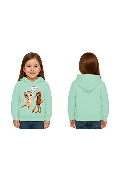 SEDİRLİ Unisex Brainrot cu imprimeu pentru copii Swae tricou cu glugă 3 fire ...