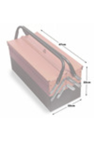 DEEBCO Metal Tool Case with Tools, 4 Drawers – 85 Pieces