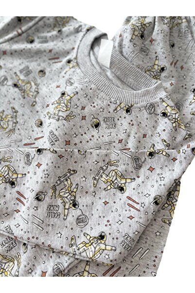 mışıl mışıl kids Boy's Astronaut Patterned Pajama Set