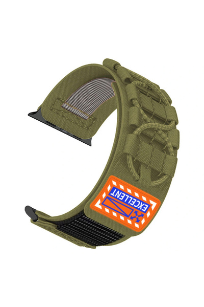 one depot only for quality life ساعة 42 ملم متوافقة مع تصميم حبل مجدول دائري 112 مصنوع من النسيج النايلون الشبكي