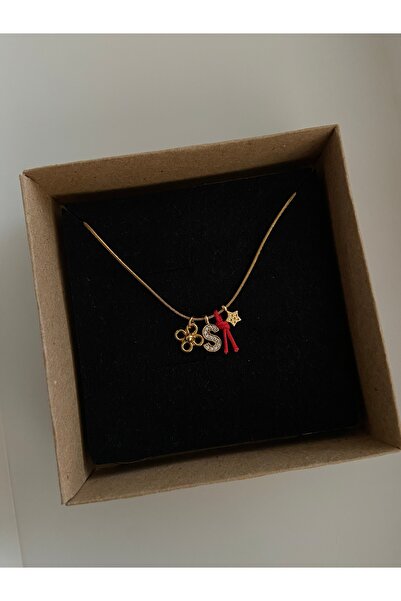 Arsaley Collection Harf Charm Çelik Kolye