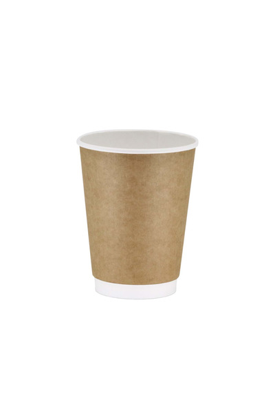 Genel Markalar Kullan At Çarşı Karton Kağıt Bardak 14 oz Kraft Çift Katlı 25 ...