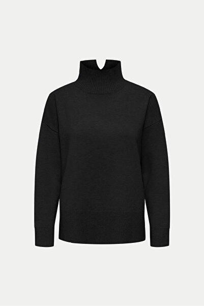 ONLY Women's Onlcoco Turtleneck Long Sleeve Knitted Sweater 15349969 Black