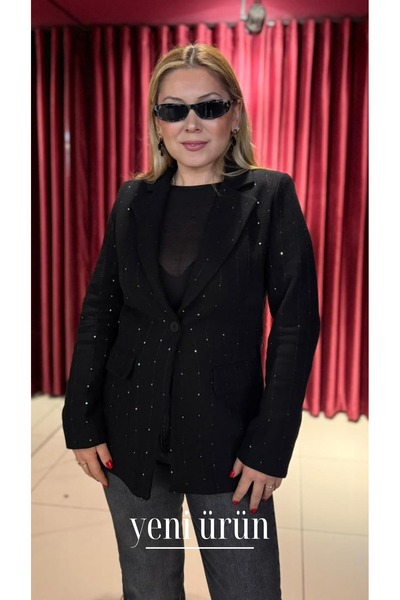 Serpirella Butik Jewelled Blazer Jacket