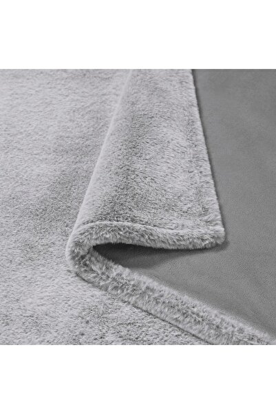 IKEA Throw, grey, 130 x 170 cm