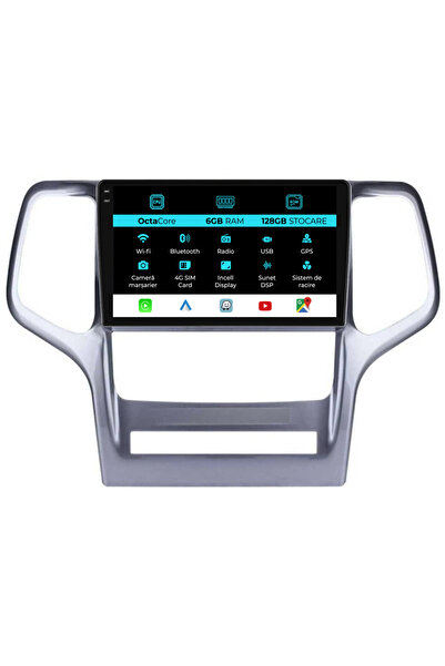 NavStore Navigatie Dedicata Jeep Grand Cherokee (2010-2014), 9Inch, 6Gb Ram, ...
