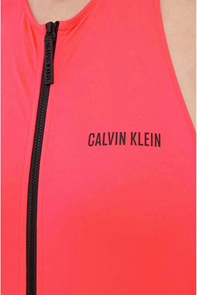 Calvin Klein Racerback One Piece Swimsuit