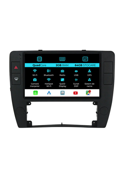 NavStore Dedicated Navigation Volkswagen Passat B5 (2000-2005), 9Inch, 2Gb Ram, 64Gb Storage, Carplay