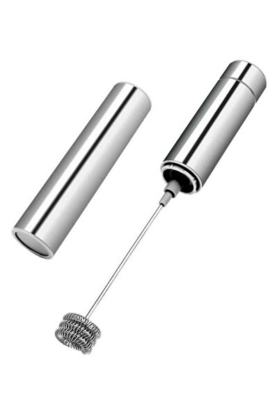Generic Electric Foam Milk Frother Silver 30x6x6centimeter