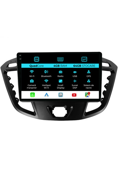 NavStore Αφιερωμένη πλοήγηση Ford Transit (2012-2018), QuadCore, 9 ίντσες, 4 ...