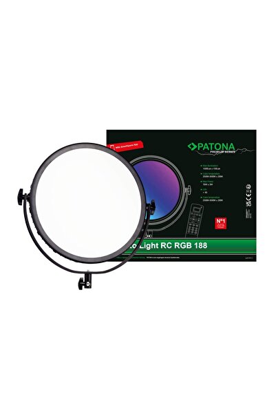 Patona Circular LED lamp soft light lamp RGB-188A with app control - 4284