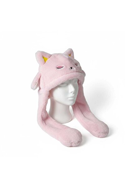 Aware Time 9-15 Years Old Plush Winter Beanie Hat with Movable Ears