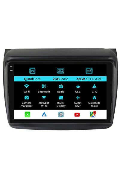 NavStore Navigatie Dedicata Mitsubishi Pajero Sport (2006-2013), 9Inch, 2Gb R...