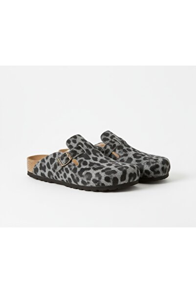 Sanart Shop Felt Textured Closed-Front Comfortable Warm Daily Home and Outdoor Slippers