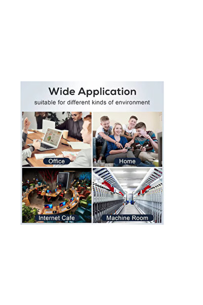 OEM CAT7 ethernet cable, length 3m, nylon, metal, black, orange