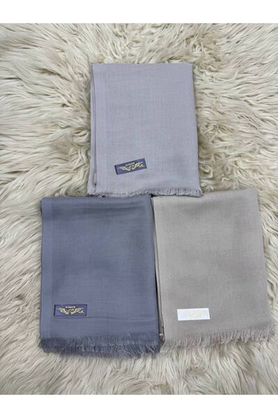 ALDAİR 3 bucăți de țesătură din viscoză pashmina de 125 grame