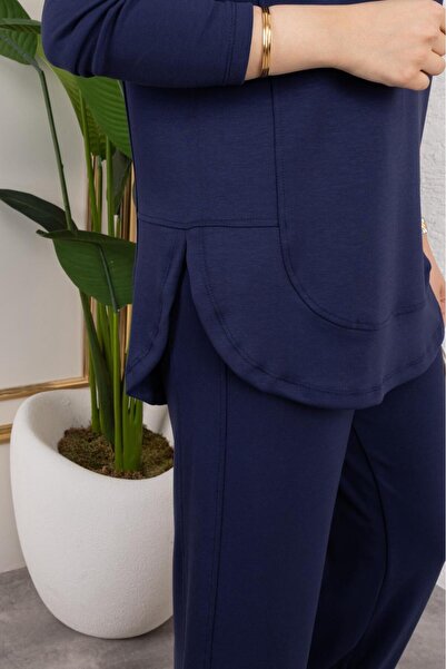 MODAMÜNASİP Comfortable and Stylish Two-Piece Suit with Great Cotton Viscose Pants