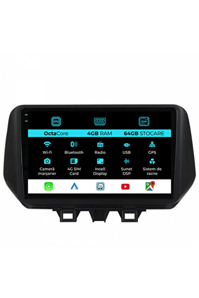 NavStore Navigatie Dedicata Hyundai Tucson (2018-2020), 9 Inch, 4Gb Ram, 64Gb...