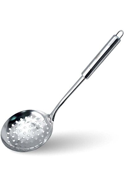 Generic Beram BERAM Stainless Steel Skimmer Food Drainers Kitchen Cooking Tool Matte Finish Utensils 100