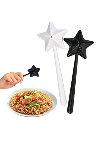 Generic Excefore Magical Salt Shakers 2 Pack Salt and Pepper Shaker Magic Wands Pentagram Shape Salt Dispen