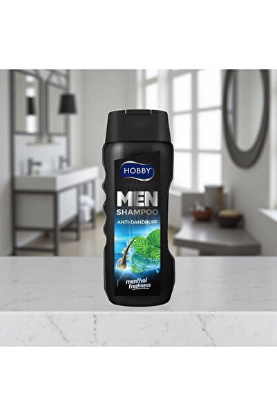 Hobby 3-Piece Set Men Shampoo Effective Shampoo Against Dandruff, Fresh Care Cherry Blossom Shower Gel, Classic Conditioner