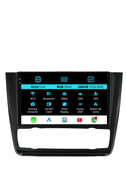 NavStore Dedicated Navigation Bmw 1 Series E82/E88/E81/E87 (2004-2011), 9Inch, 8Gb Ram, 256Gb Storage, Carplay