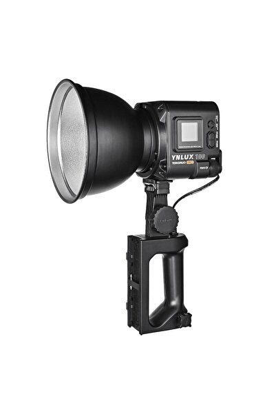 Yongnuo KIT de iluminare video LED LUX100 PRO cu mâner NP-F și temperatură de culoare 2700K-6500K