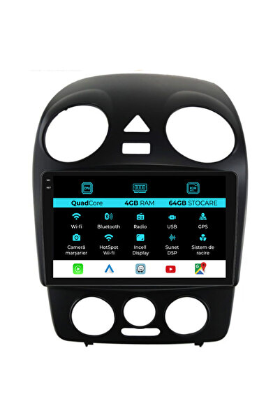 NavStore Navigație dedicată Volkswagen New Beetle (2004-2011), QuadCore, 9 in...