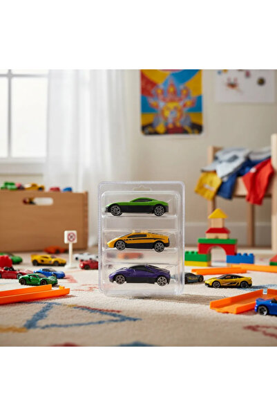 KARSAN 3-Piece Metal Car Set 1:64 Scale