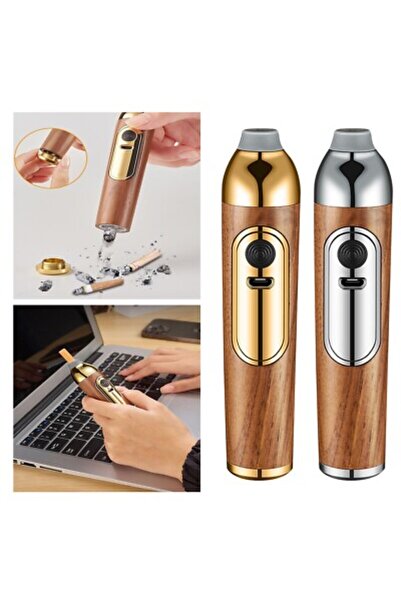 Generic Portable Wooden Ashtray - One Size, Odour Resistant, Leak Proof (Car)