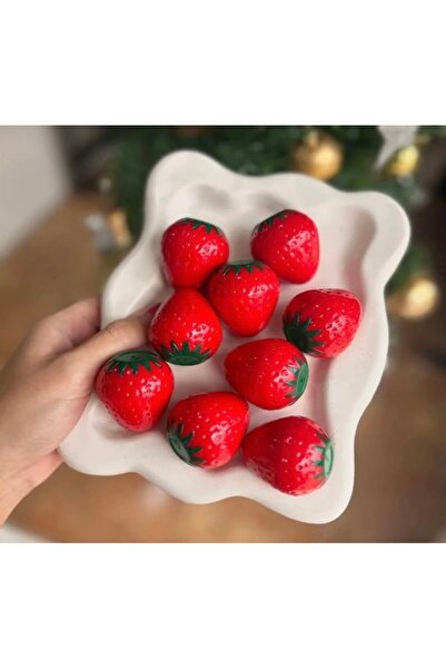 Roesia Rose Çilek şeklinde lip balm 2 adet