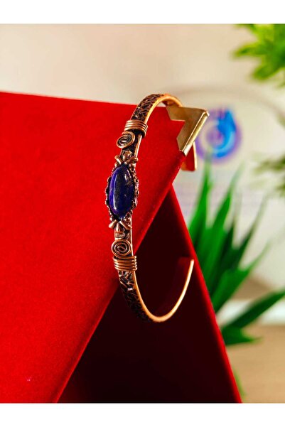 TAKIDA GÜMÜŞ Natural Stone Copper Bracelet Pure Copper Product Custom Handmade