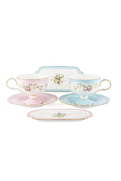 Mikasa Moor Rose Charm 2 Kişilik Çay Fincanı Seti 6 Parça 220cc