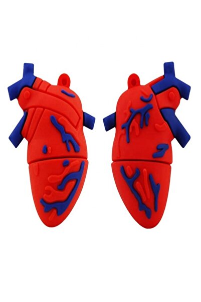 Prof ذاكرة فلاش USB على شكل قلب بسعة 16 جيجابايت