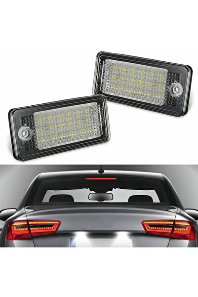 Ruan Set of 2 LED Number Lamps for Audi A3 S3 A4 B7 S4 B7 RS4 B7 A6 C6 RS6 C6 A5