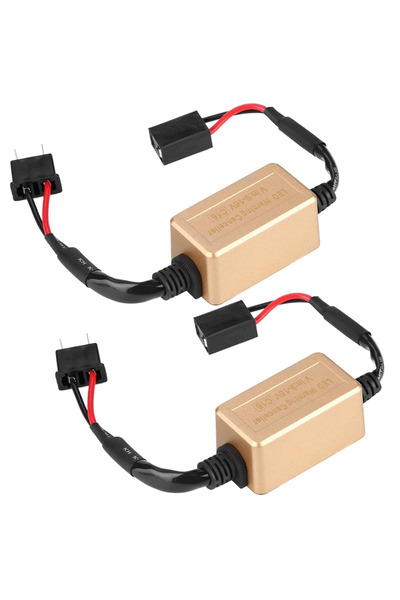 Ruan Set of 2 burnt out bulb error cancellers model C16 for LED and XENON bulbs: H1 H3 H7 H11
