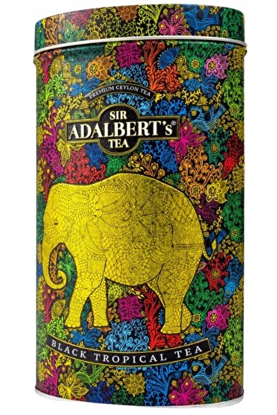 Other Loose leaf black tea TROPICAL BLACK TEA with elephant ADALBERT'S 110 g