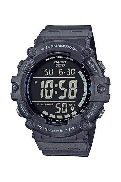 Casio Digital Watch with Rubber Strap Model AE-1500WH-8BVD for Men