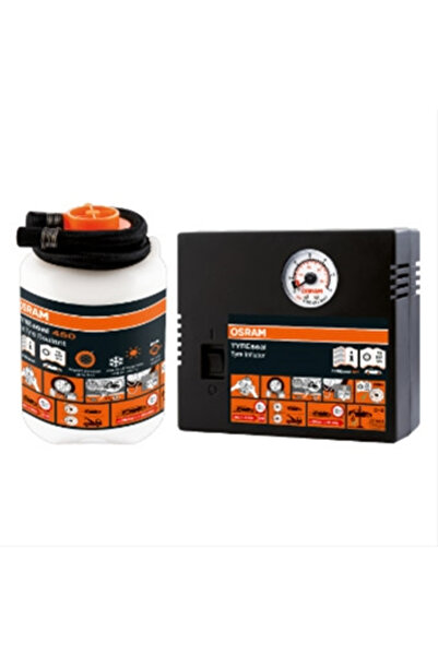 Osram OTSK 4 Tire Puncture Repair Kit – Compressor + Rapid Sealant