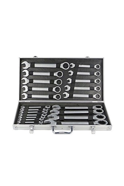 Jack Set of 22 combination wrenches with ratchet 6-32